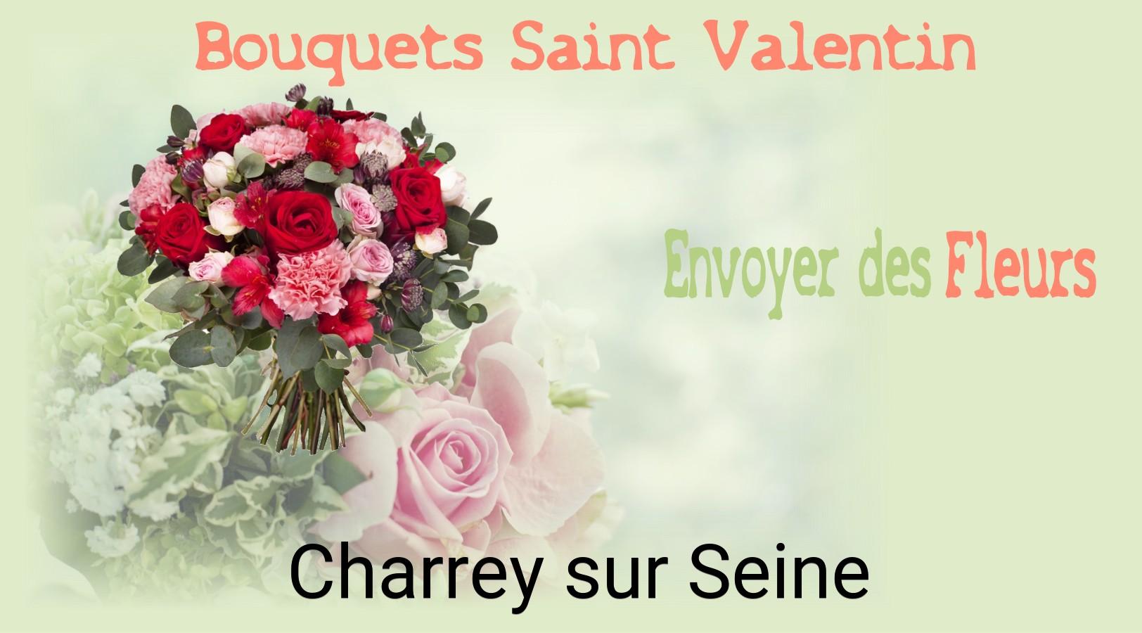 Roses de Saint-Valentin livrées à Charrey-sur-Seine